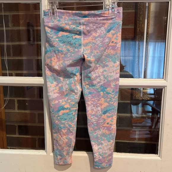 Under Armour Kids Leggings - Pink and Blue Swirl - Picture 5 of 5